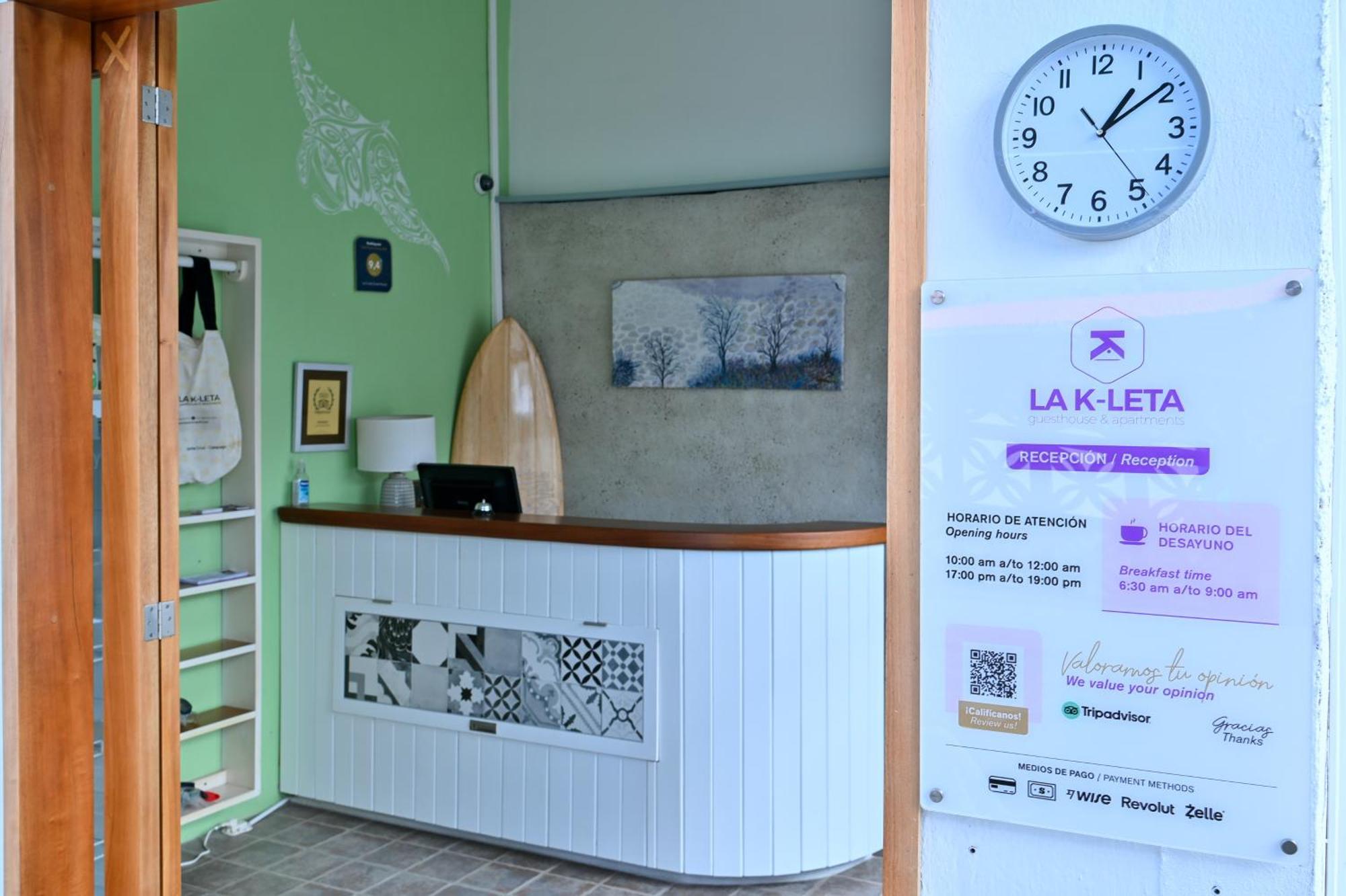 La K-Leta Boutique Guesthouse Puerto Ayora  Exteriör bild